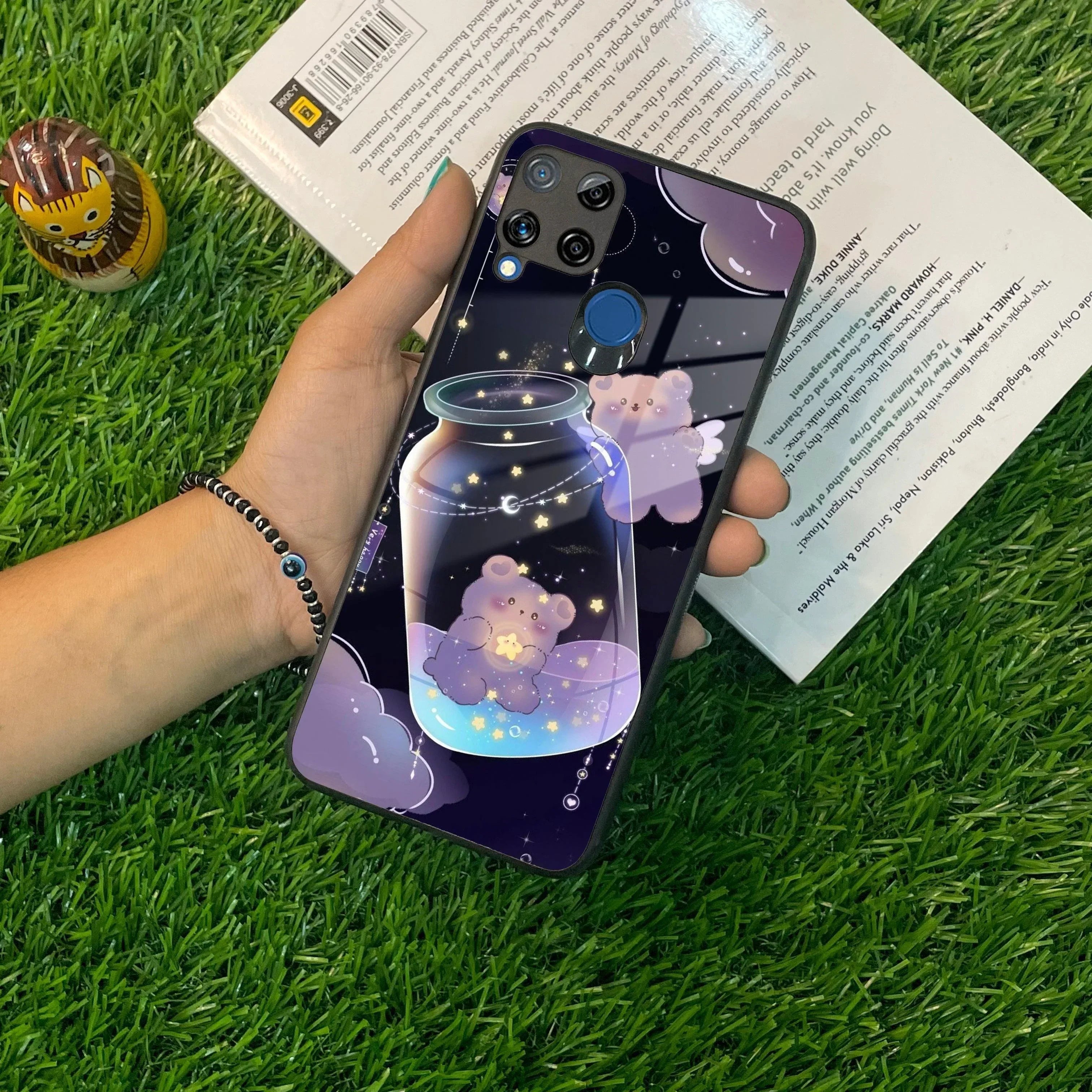 Sky Panda Design Glass Phone Case Cover V2 For Realme/Narzo - ShopOnCliQ