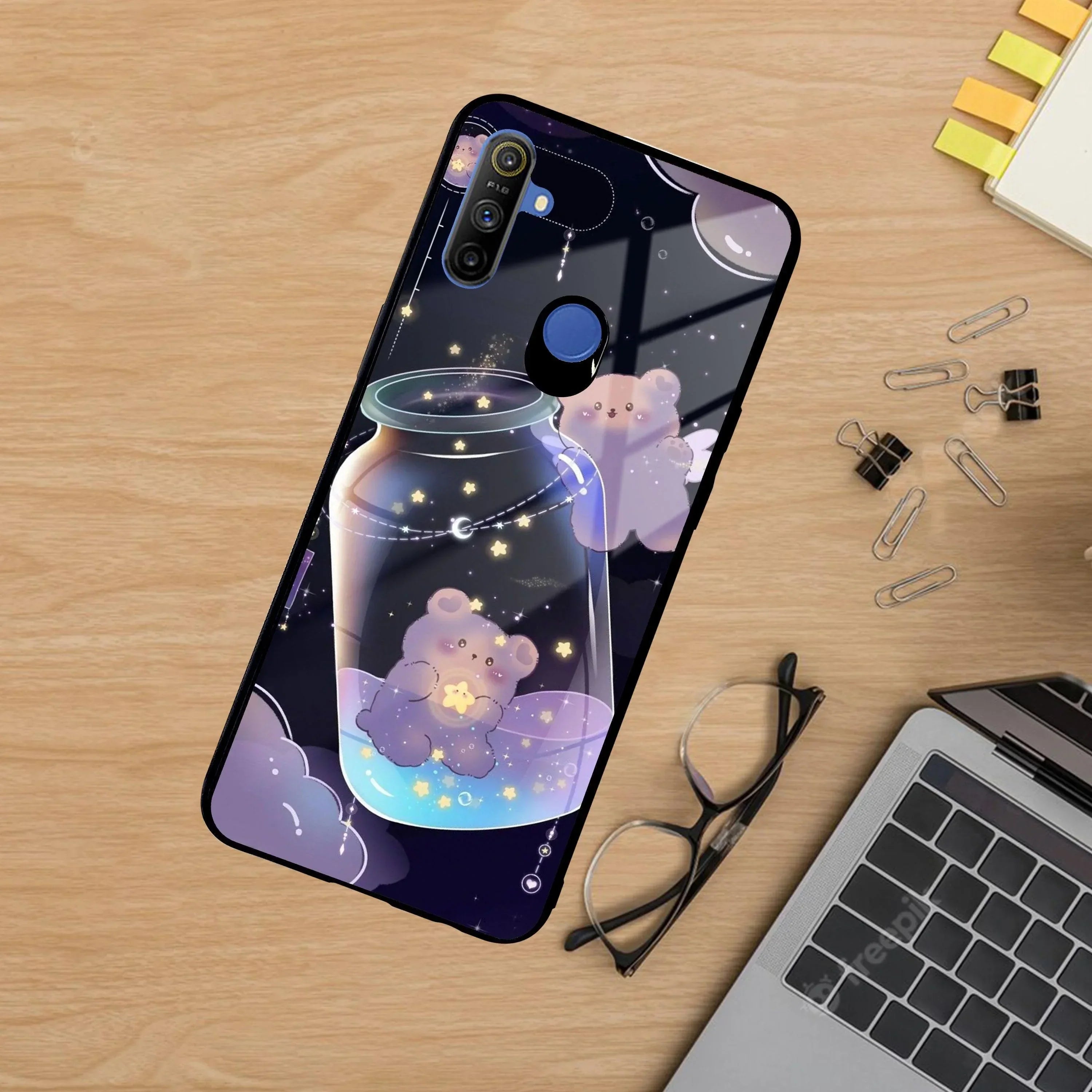 Sky Panda Design Glass Phone Case Cover V2 For Realme/Narzo - ShopOnCliQ