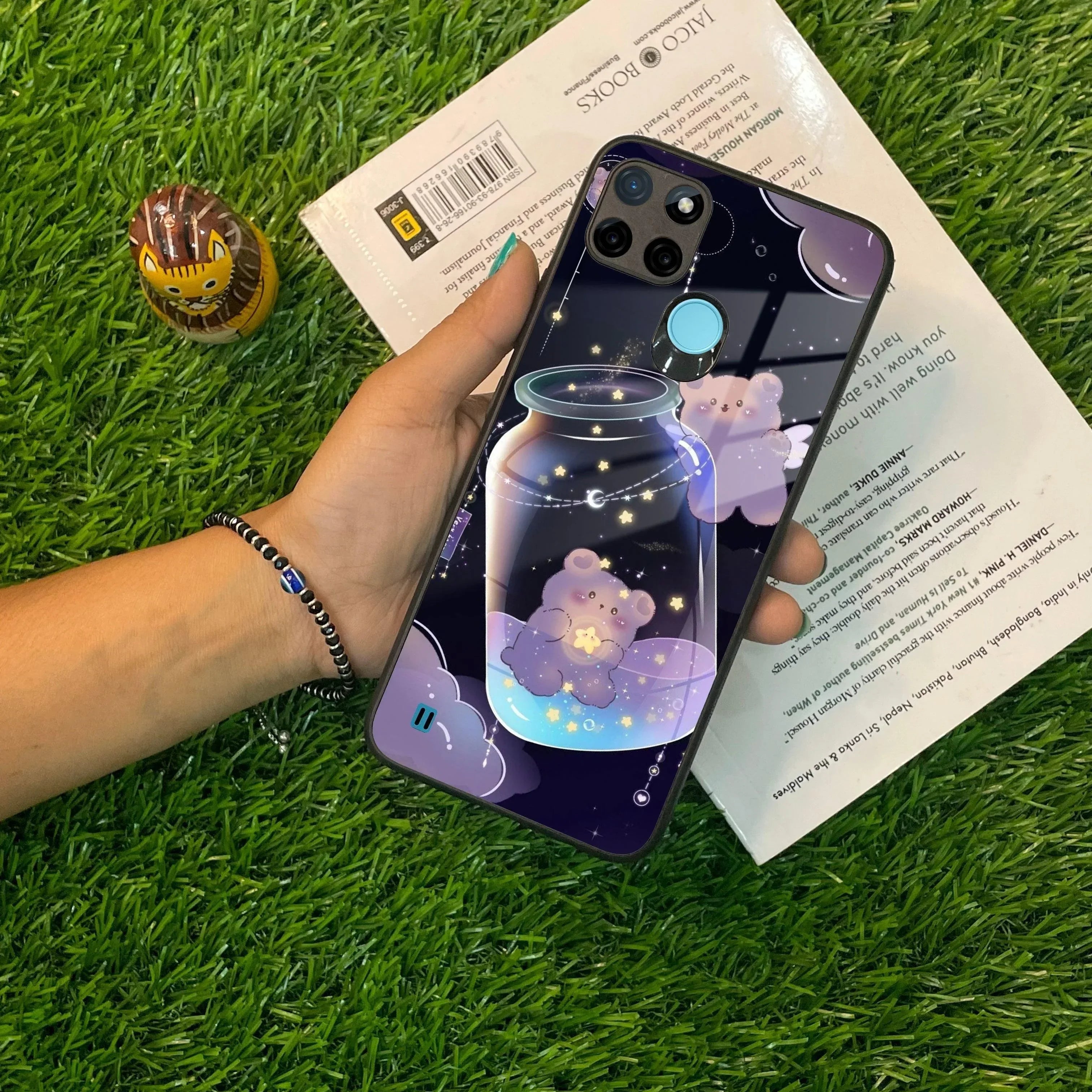 Sky Panda Design Glass Phone Case Cover V2 For Realme/Narzo - ShopOnCliQ