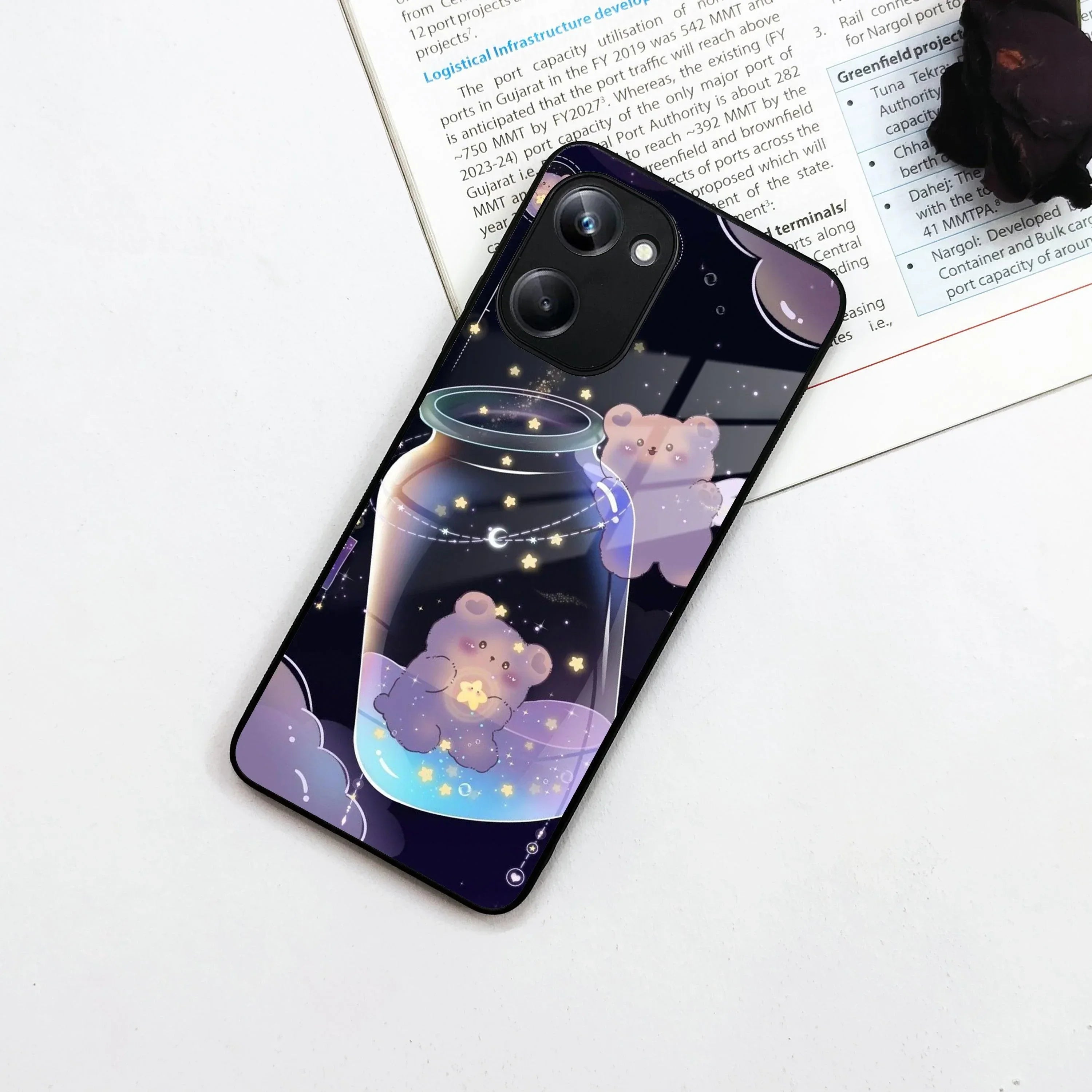 Sky Panda Design Glass Phone Case Cover V2 For Realme/Narzo - ShopOnCliQ