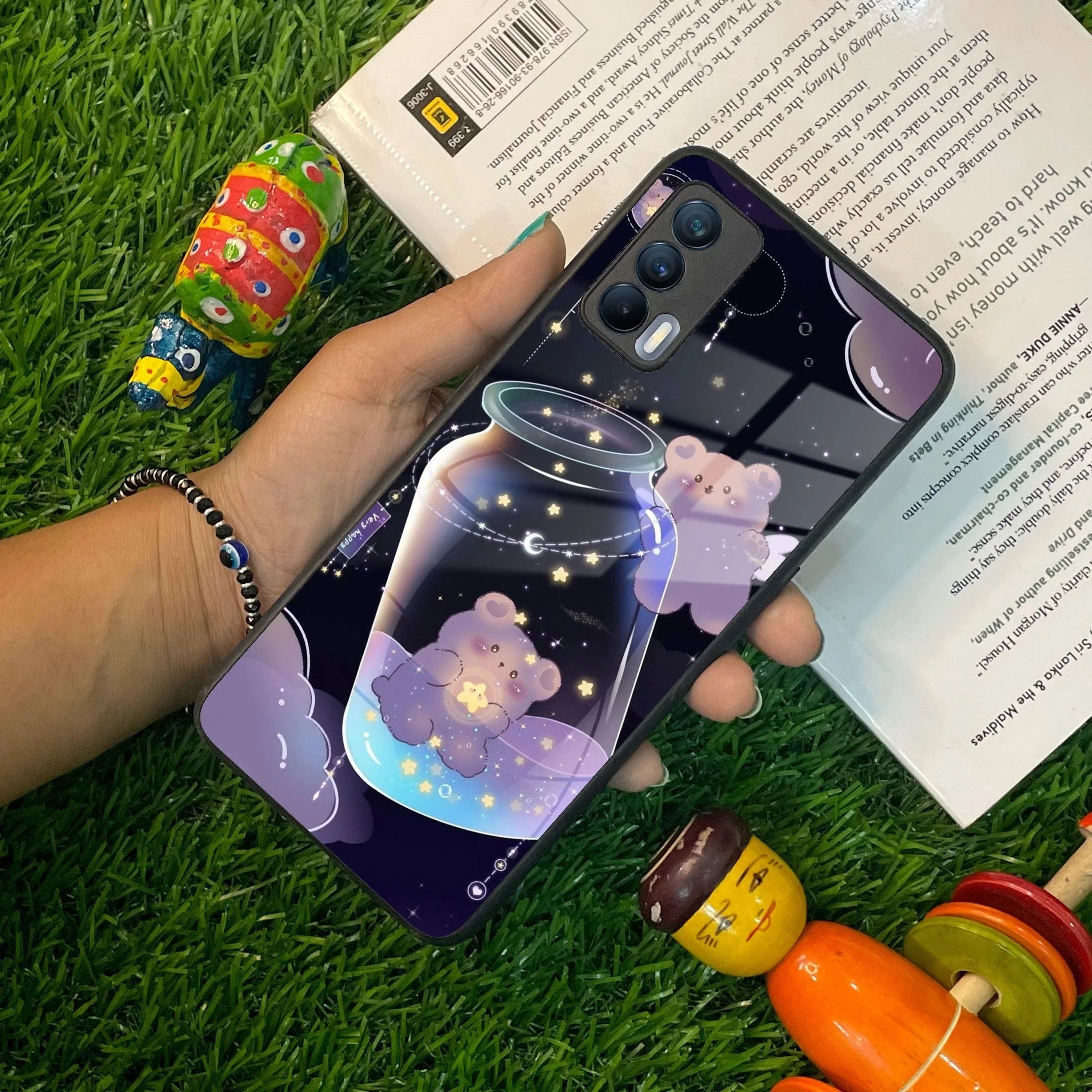 Sky Panda Design Glass Phone Case Cover V2 For Realme/Narzo - ShopOnCliQ