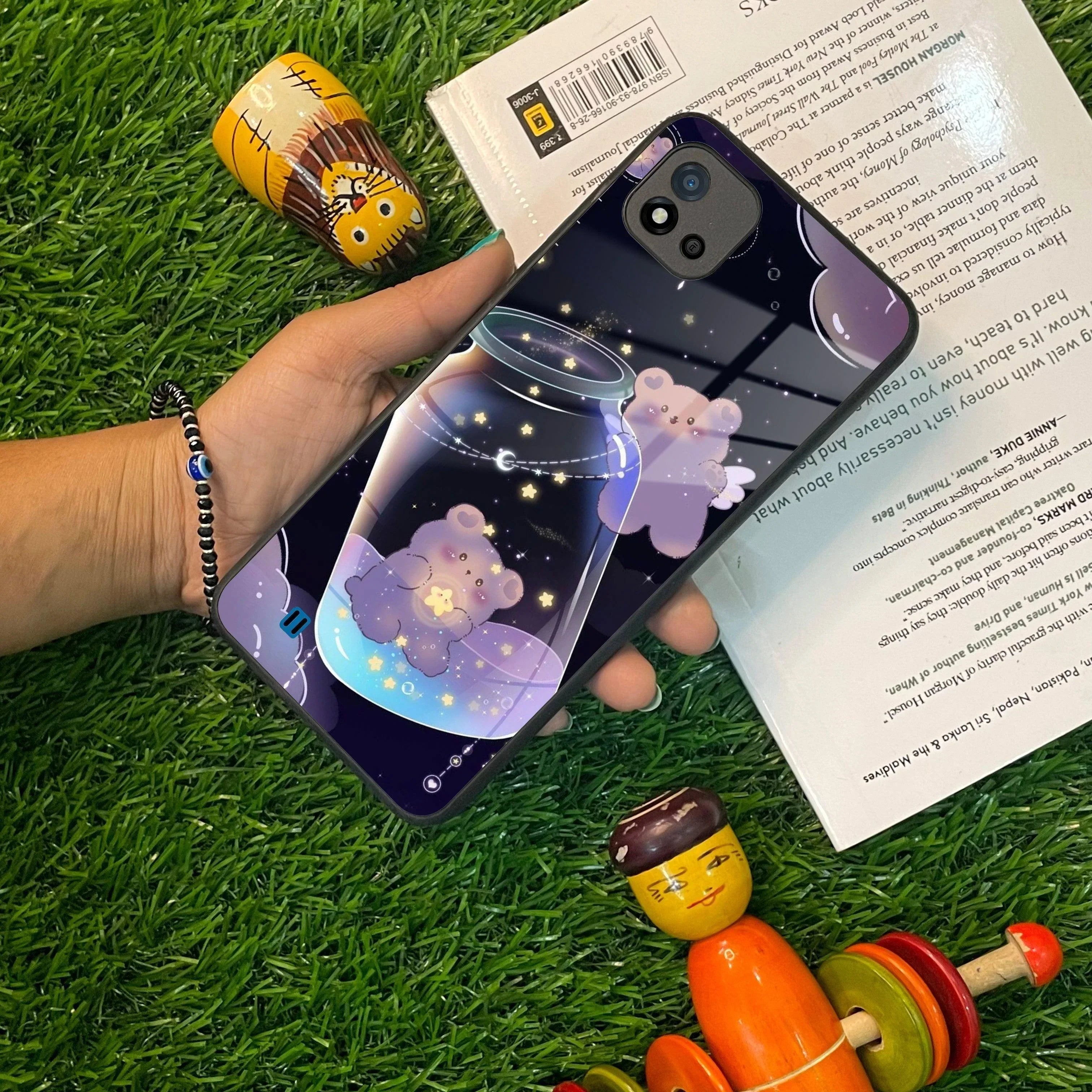 Sky Panda Design Glass Phone Case Cover V2 For Realme/Narzo - ShopOnCliQ