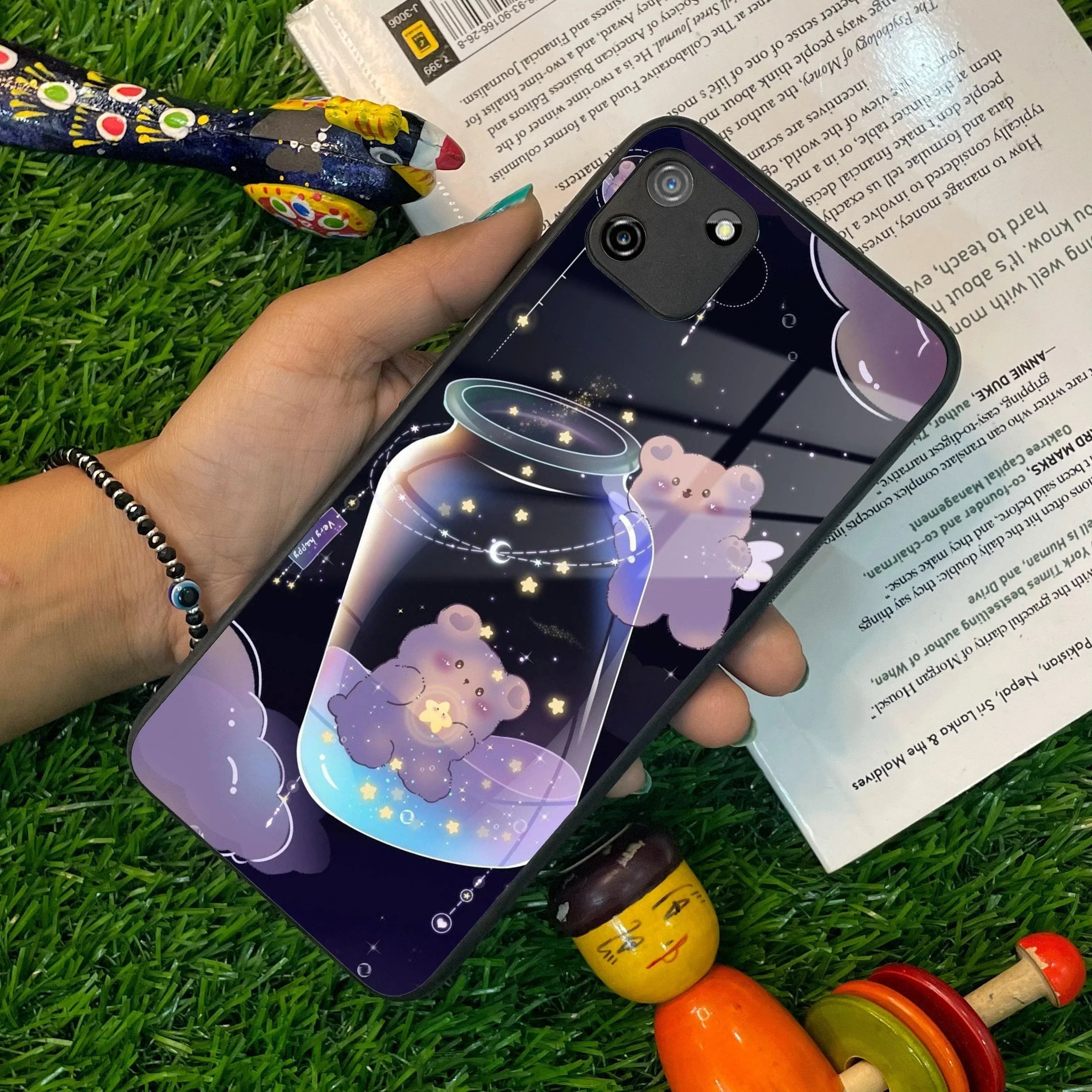 Sky Panda Design Glass Phone Case Cover V2 For Realme/Narzo - ShopOnCliQ