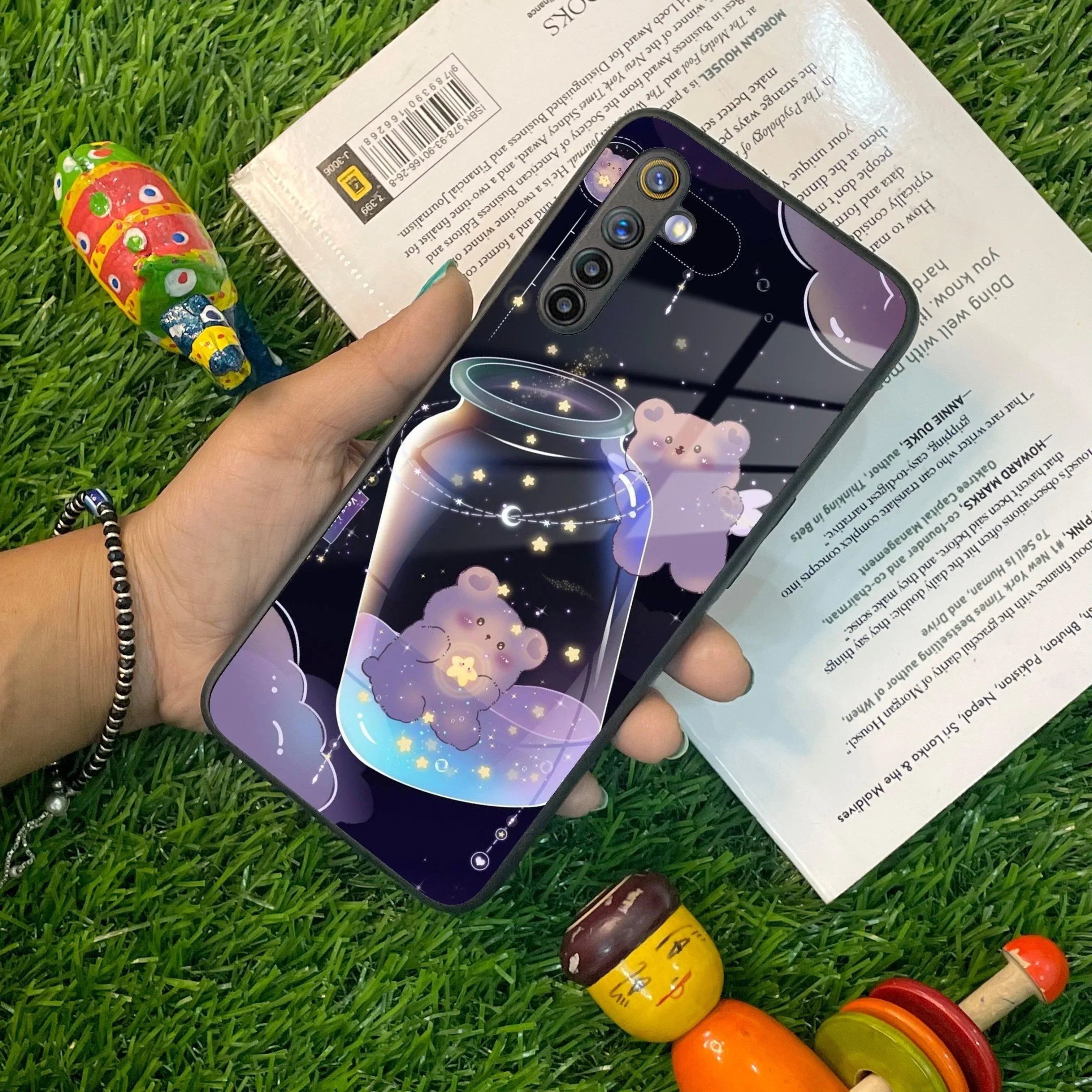 Sky Panda Design Glass Phone Case Cover V2 For Realme/Narzo - ShopOnCliQ