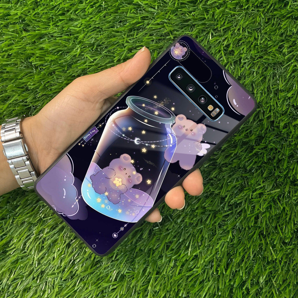 Sky Panda Design Glass Phone Case Cover V2 For Samsung - ShopOnCliQ