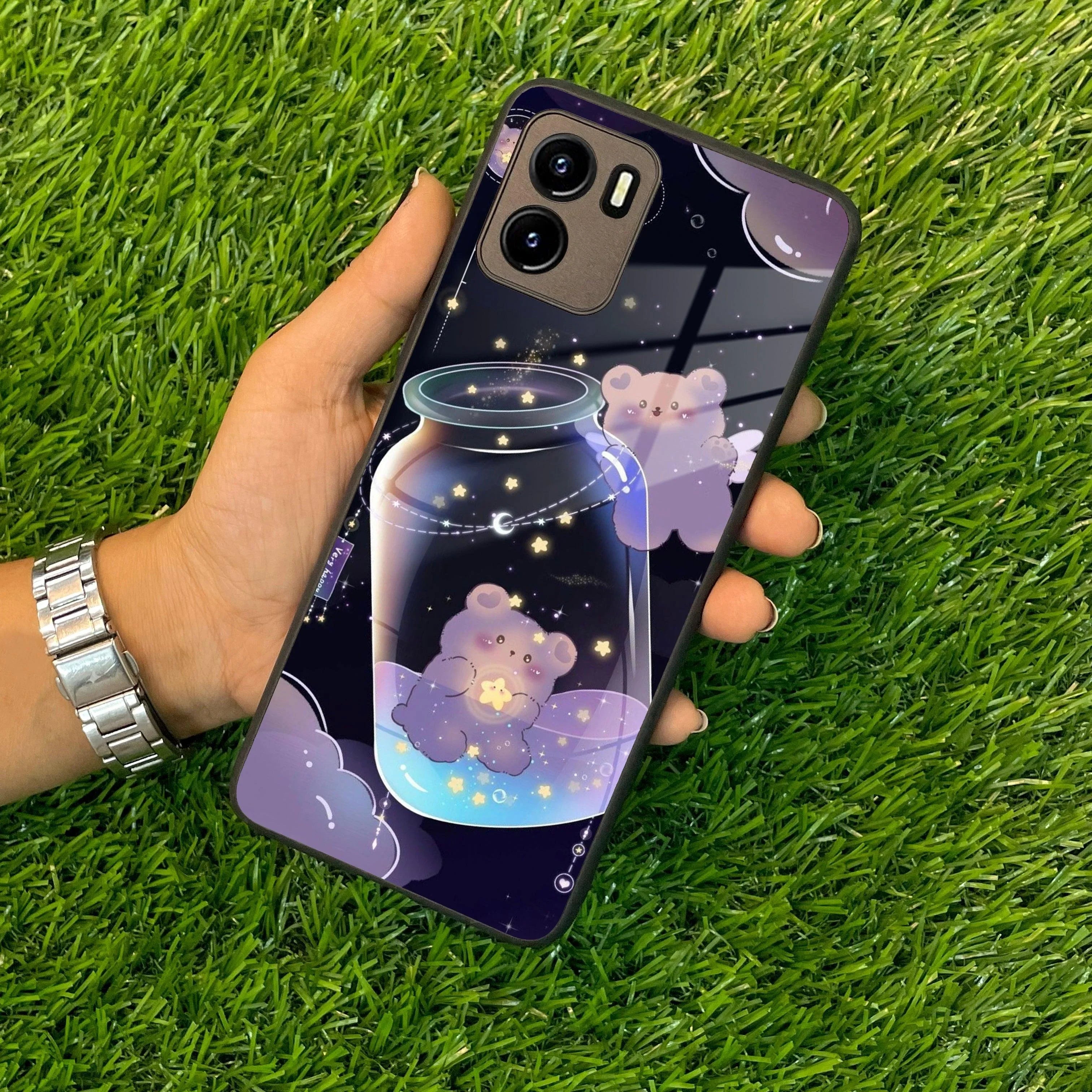 Sky Panda Design Glass Phone Case Cover V2 For Vivo - ShopOnCliQ