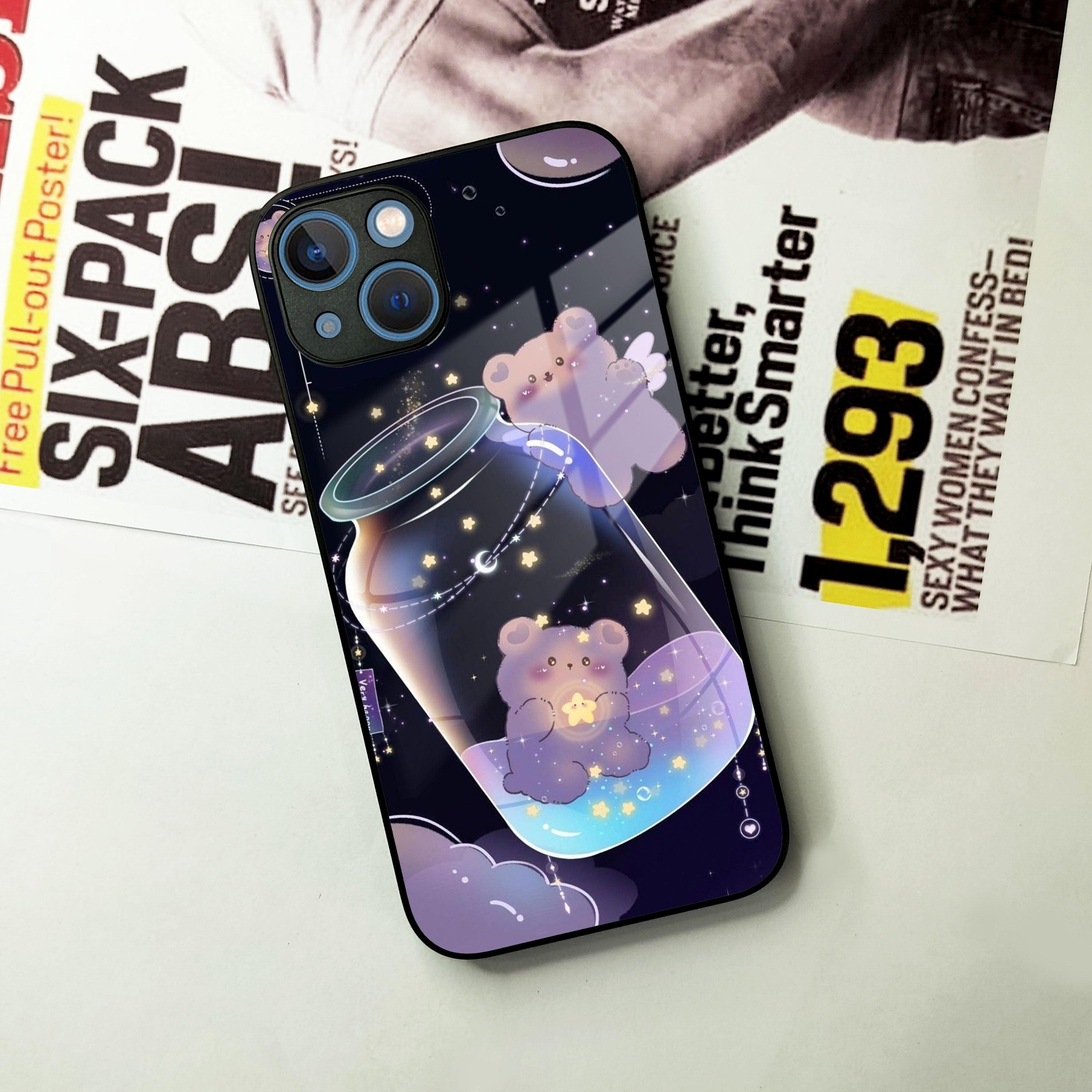Sky Panda Design Glass Phone Case Cover V2 For iPhone - ShopOnCliQ