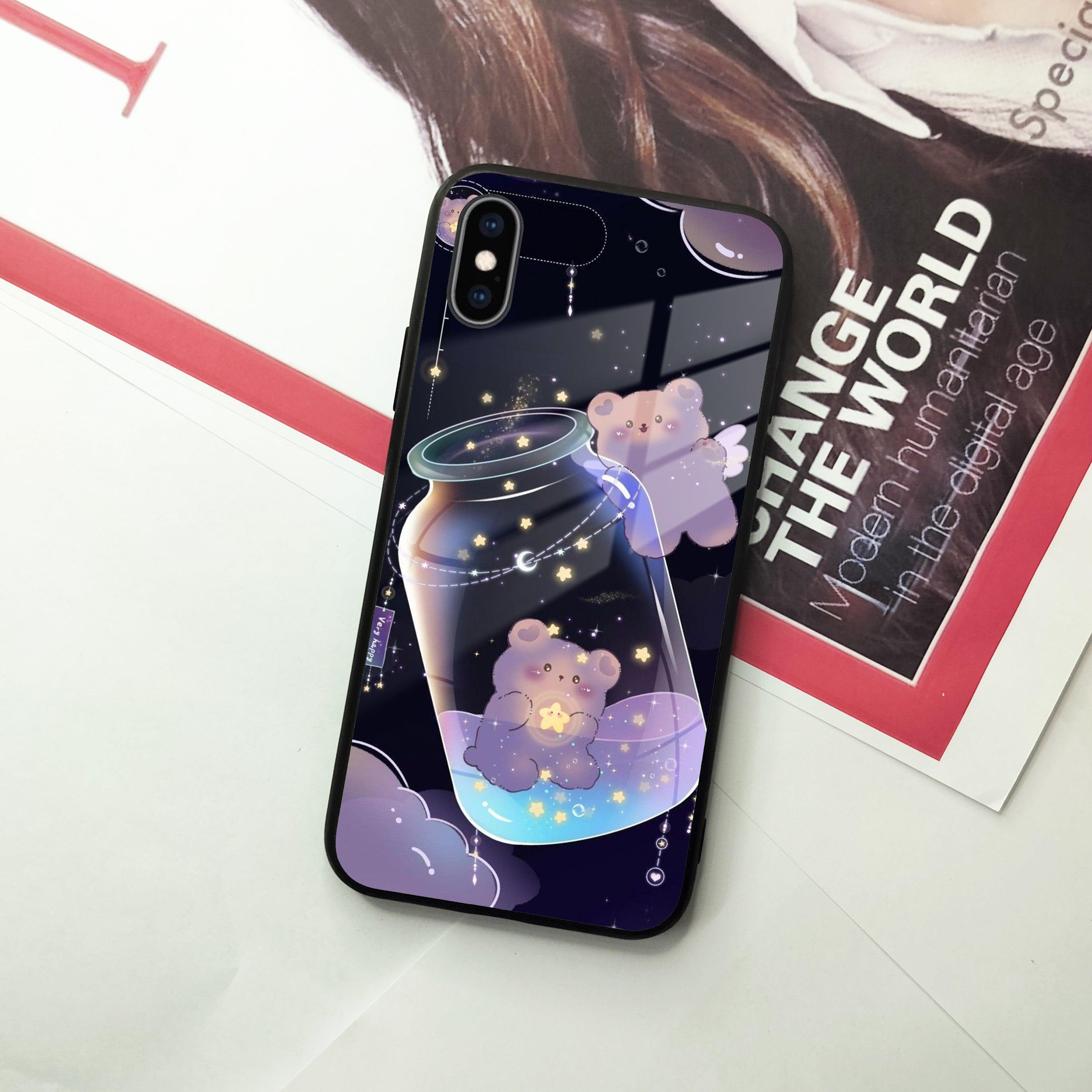 Sky Panda Design Glass Phone Case Cover V2 For iPhone - ShopOnCliQ