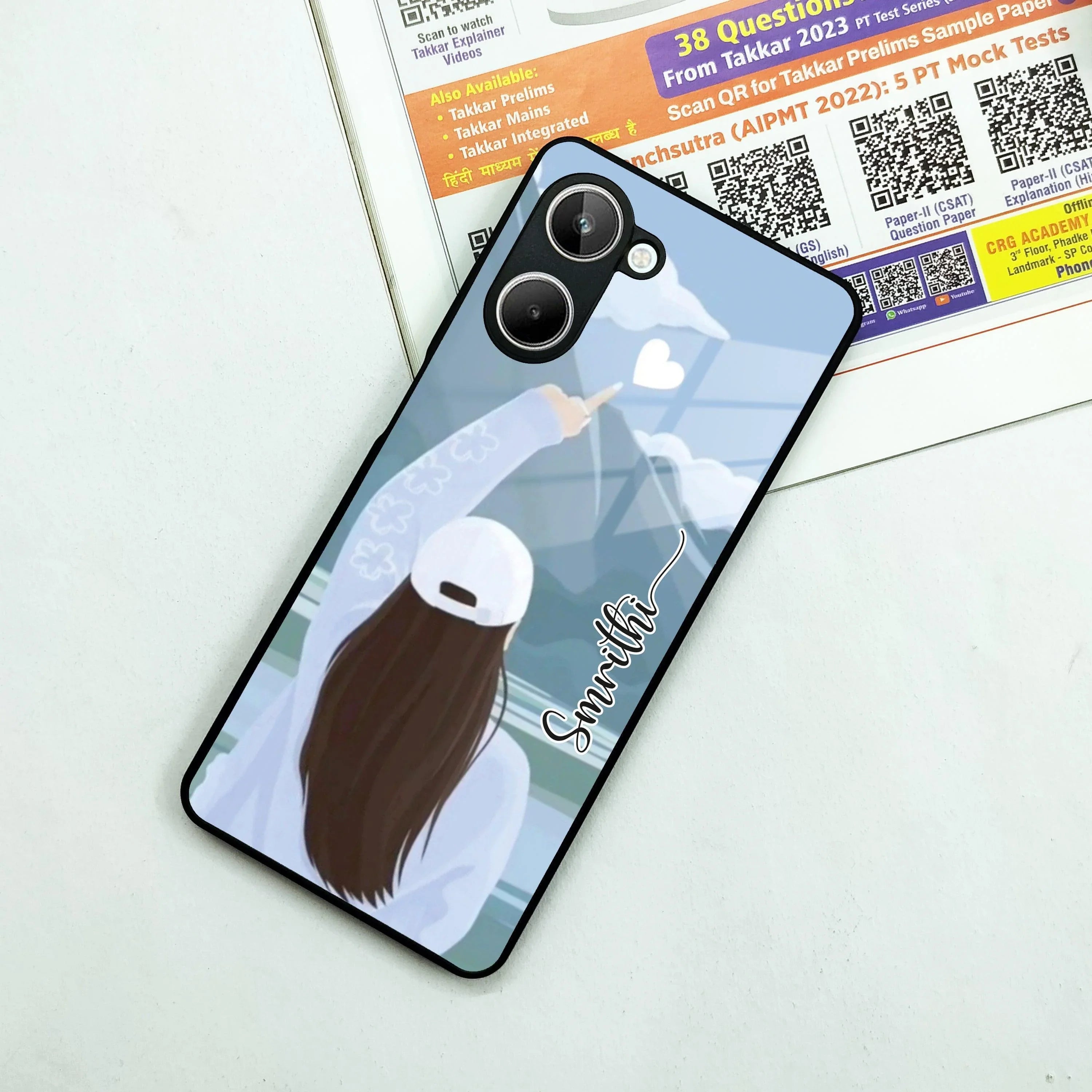 Chasing Dreams Customized Glass Case Cover For Realme/Narzo - ShopOnCliQ