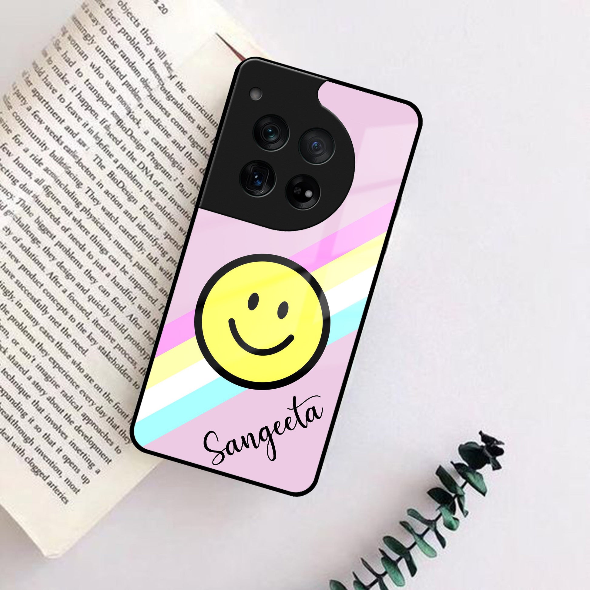 Smiley Glass Case Cover For OnePlus ShopOnCliQ