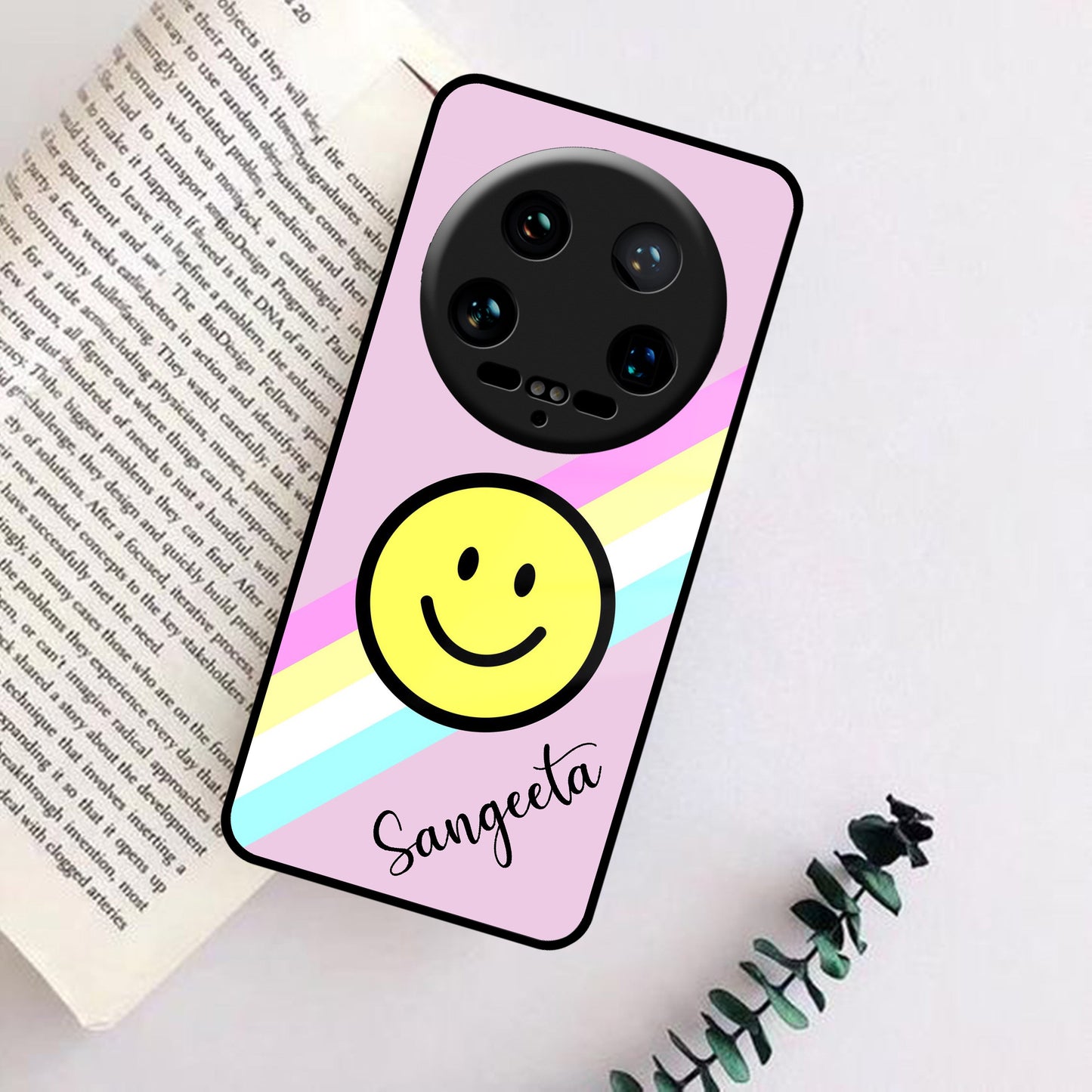 Smiley Glass Case Cover For Redmi/Xiaomi ShopOnCliQ