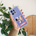 Snoopy Customize Anti Yellow Case For Motorola Edge 50 Pro