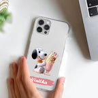 Snoopy Customize Transparent Silicon Case For Nothing - ShopOnCliQ