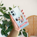 Snoopy Customize Transparent Silicon Case For OnePlus Nord CE 2 5G