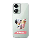 Snoopy Customize Transparent Silicon Case For OnePlus - ShopOnCliQ