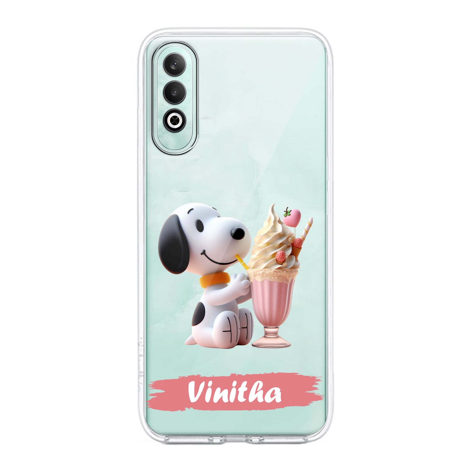 Snoopy Customize Transparent Silicon Case For OnePlus - ShopOnCliQ