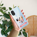 Snoopy Customize Anti Yellow Case For Oppo A38 4G