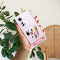Snoopy Customize Anti Yellow Case For Oppo F25 Pro 5G