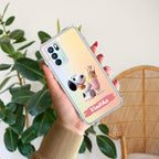 Snoopy Customize Anti Yellow Case For Oppo Reno 6 Pro 5G