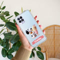 Snoopy Customize Anti Yelllow Case For Realme 8i / Realme Narzo 50
