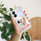 Snoopy Customize Transparent Silicon Case For Realme C63 5G