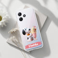 Snoopy Customize Transparent Silicon Case For Redmi 12 5G