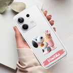 Snoopy Customize Transparent Silicon Case For Redmi/Xiaomi - ShopOnCliQ