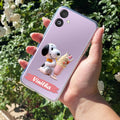 Snoopy Customize Anti Yellow Case For Samsung Galaxy M13 5G
