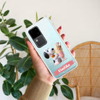 Snoopy Customize Transparent Silicon Case For Vivo Y75 4G