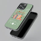 Soft Volume Stories Glass Case Cover For iQOO - ShopOnCliQ