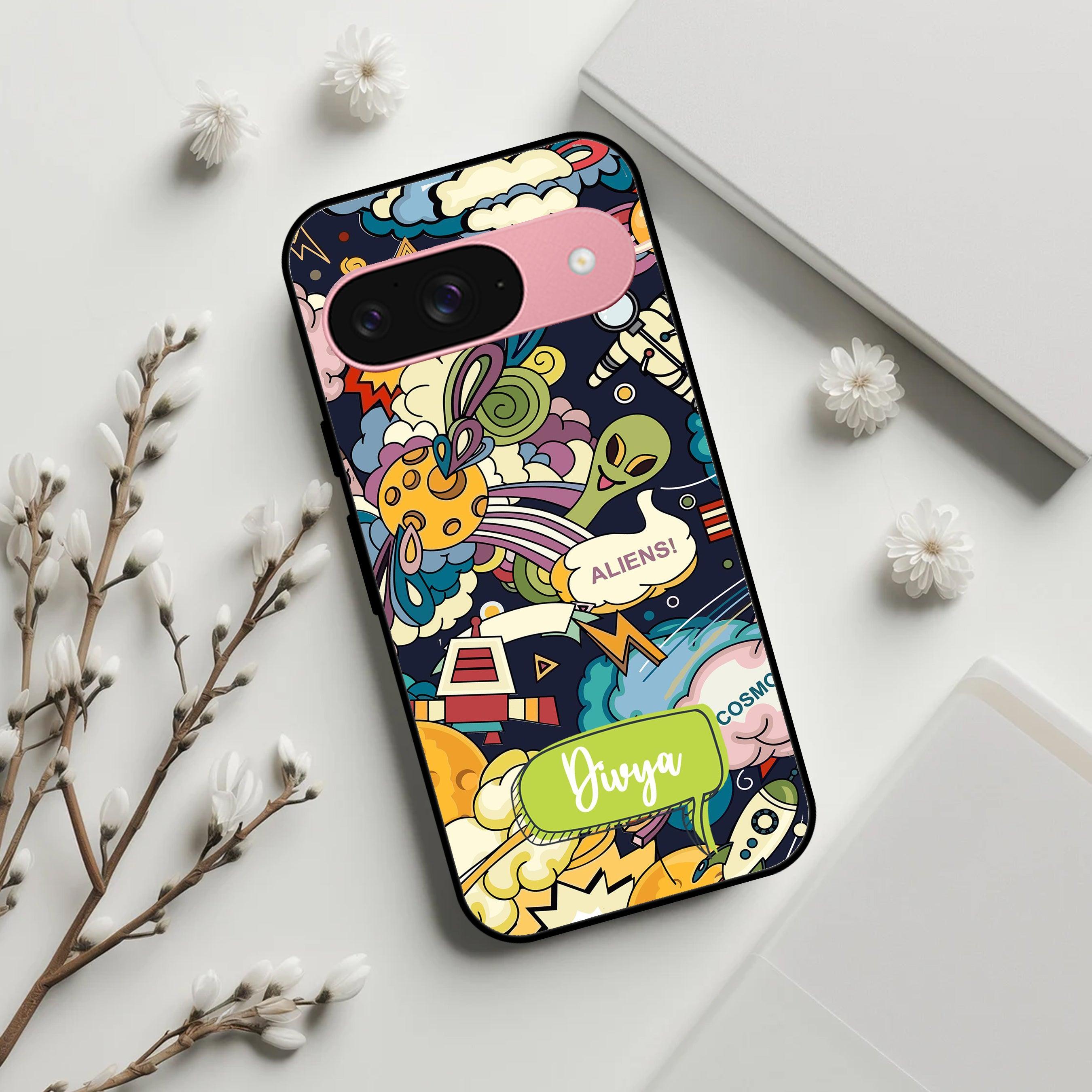 Space Glossy Metal Case Cover For Google - ShopOnCliQ