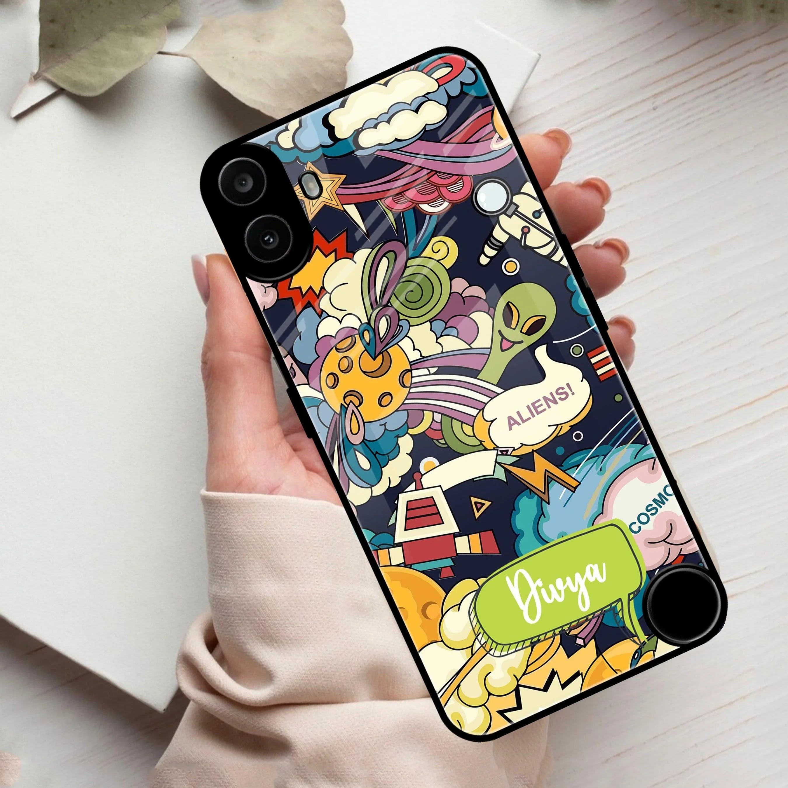 Space Glossy Metal Case Cover For Nothing - ShopOnCliQ
