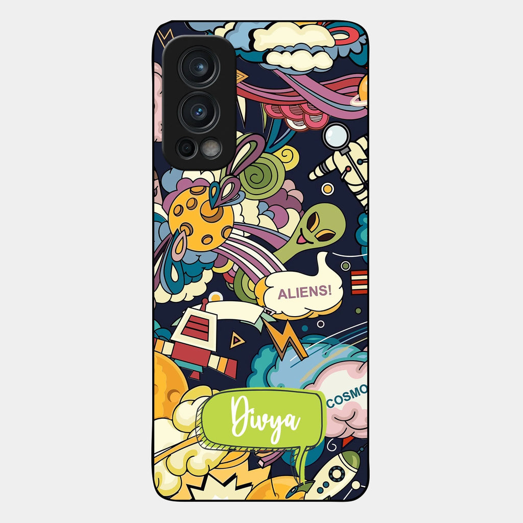 Space Glossy Metal Case Cover For OnePlus - ShopOnCliQ