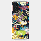 Space Glossy Metal Case Cover For OnePlus - ShopOnCliQ