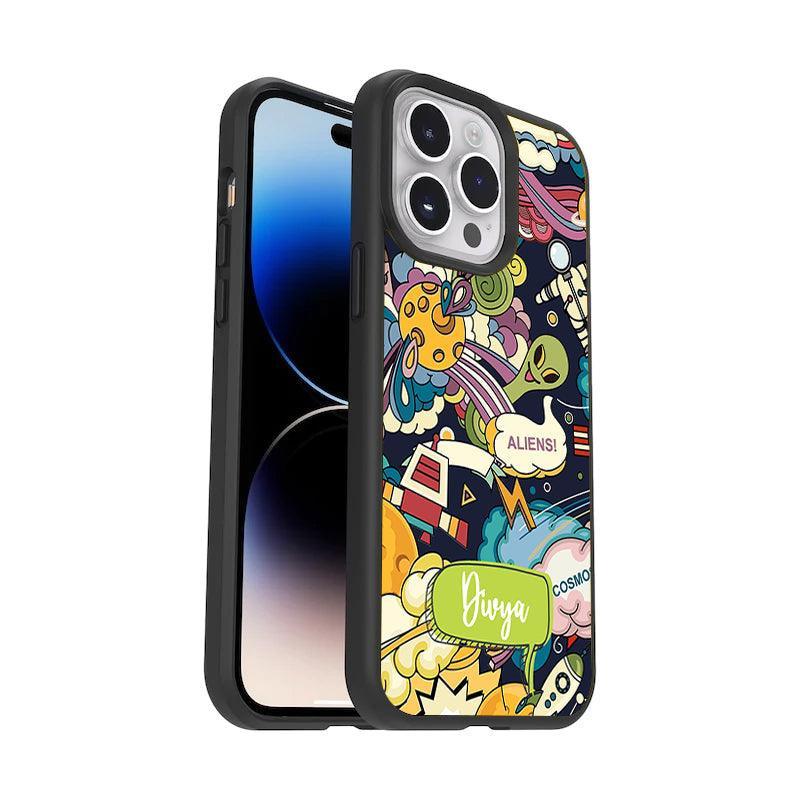 Space Glossy Metal Case Cover For OnePlus - ShopOnCliQ