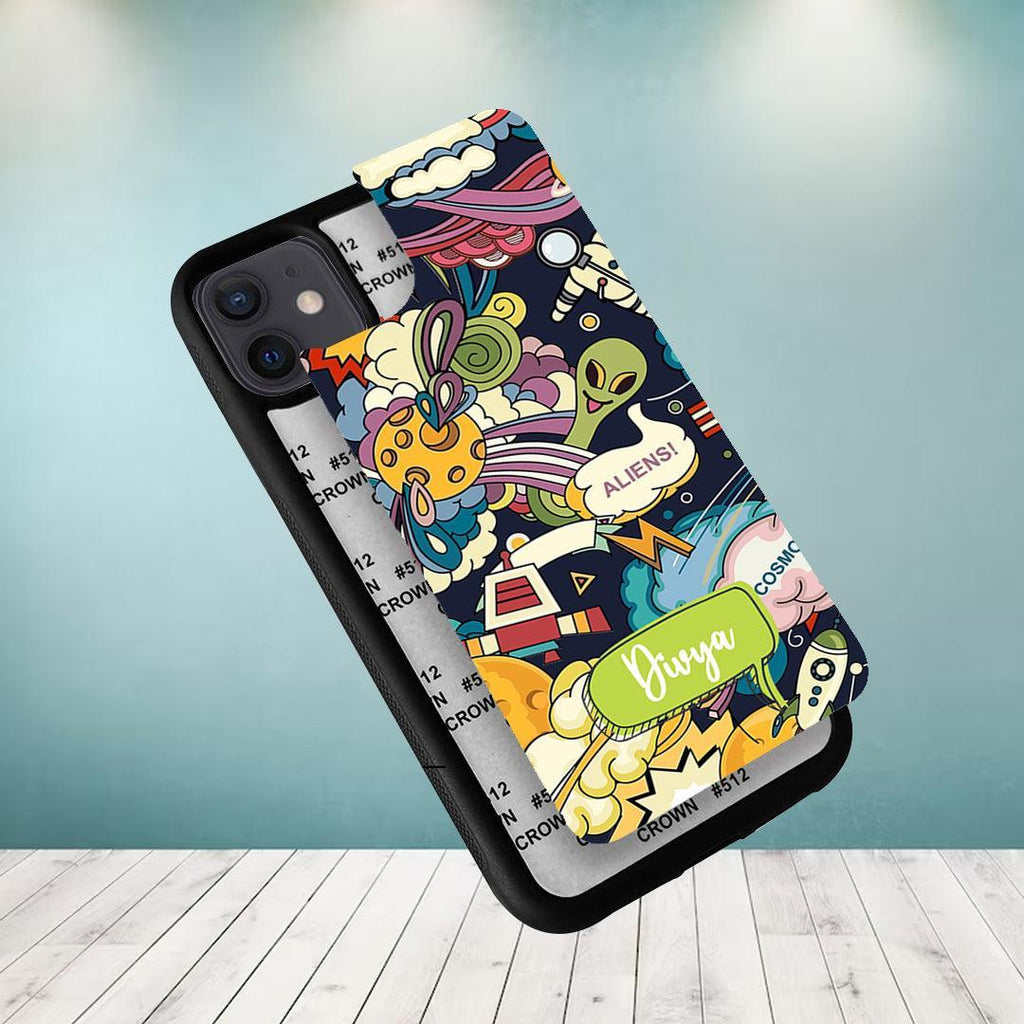 Space Glossy Metal Case Cover For iPhone - ShopOnCliQ