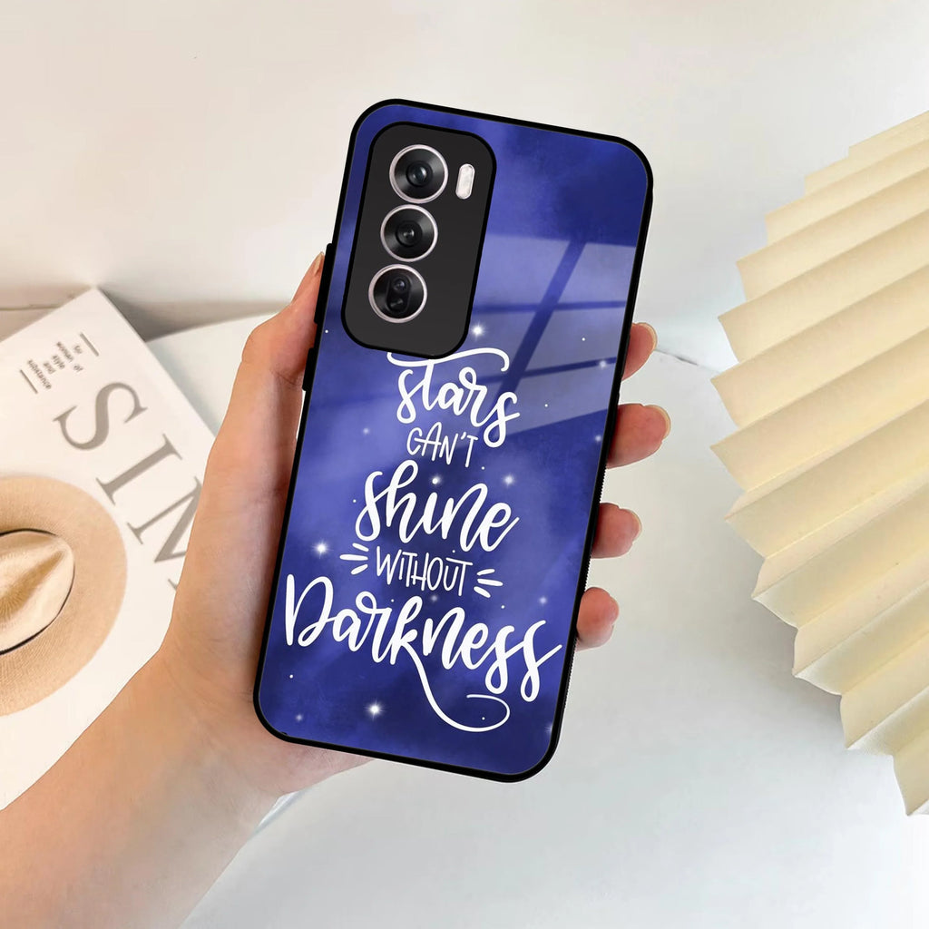 Star Glossy Metal Case Cover For Oppo - ShopOnCliQ