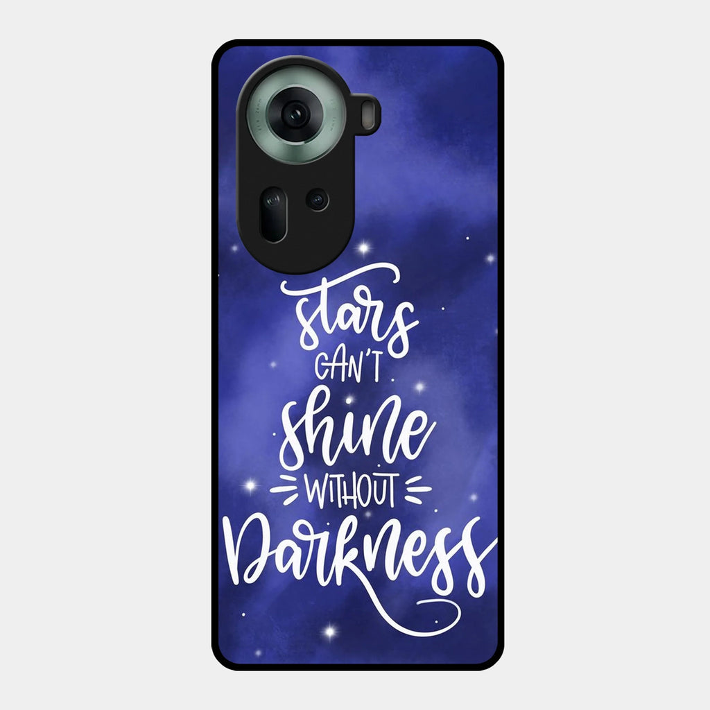 Star Glossy Metal Case Cover For Oppo - ShopOnCliQ