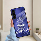Star Glossy Metal Case Cover For Samsung - ShopOnCliQ