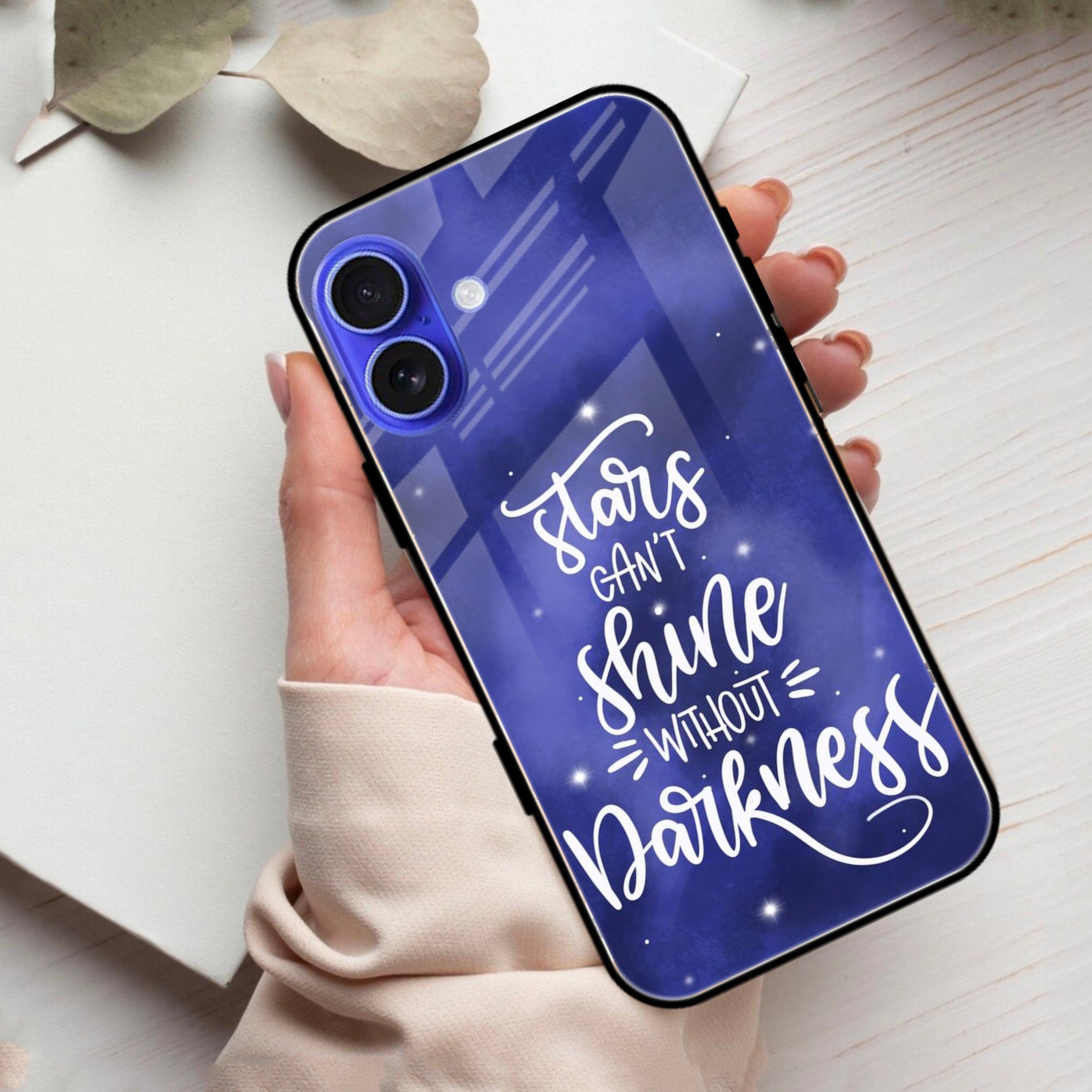 Star Glossy Metal Case Cover For iPhone - ShopOnCliQ