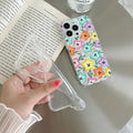 Star Floral Transparent Silicon Case For Motorola Edge 40 Neo