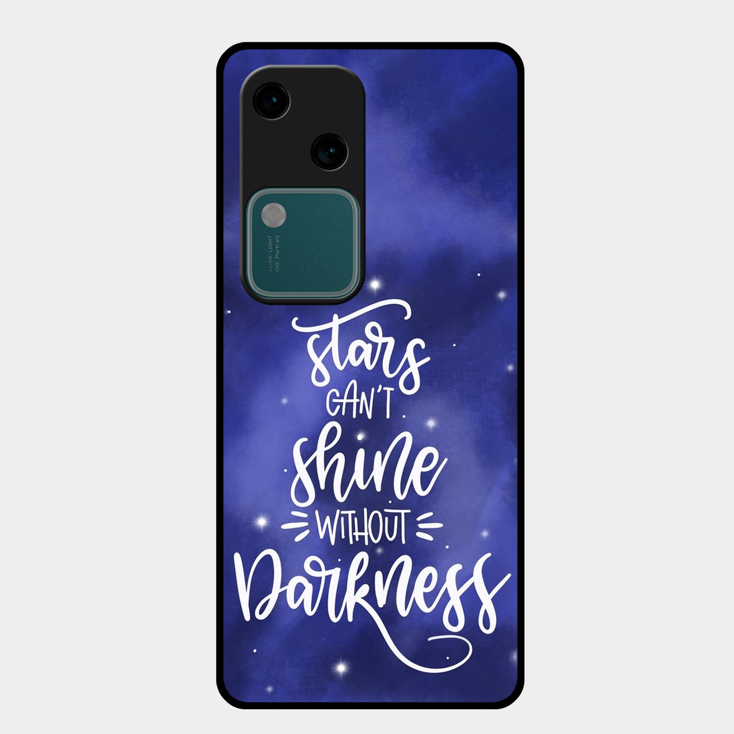 Star Glossy Metal Case Cover For Vivo