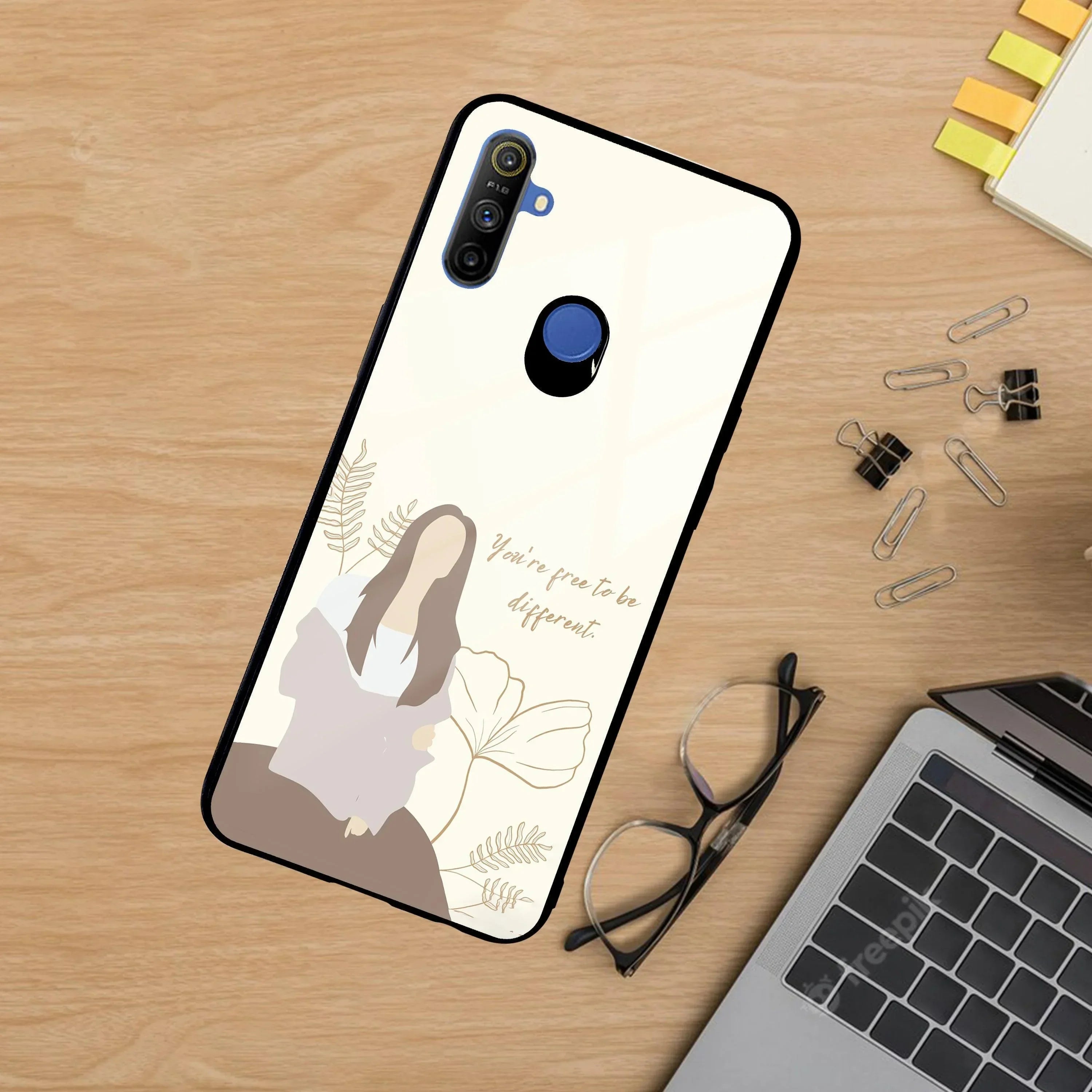 Always Stay Humble And Kind Glass Phone Cover V2 For Realme/Narzo - ShopOnCliQ