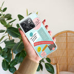 Stickers Happiest Person Anti Yellow Case Peach For OnePlus 10T 5G