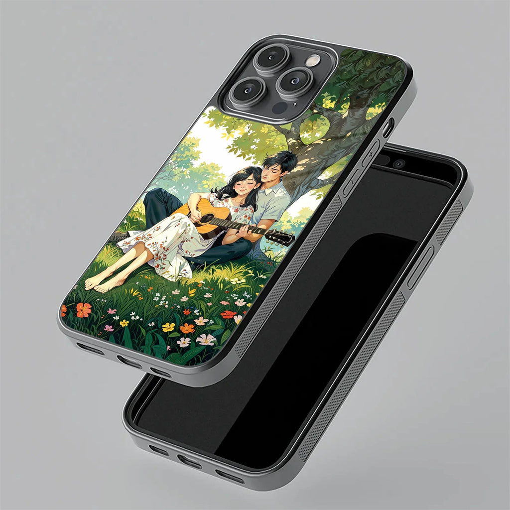 Strings of Love Glass Case Cover For Samsung - ShopOnCliQ