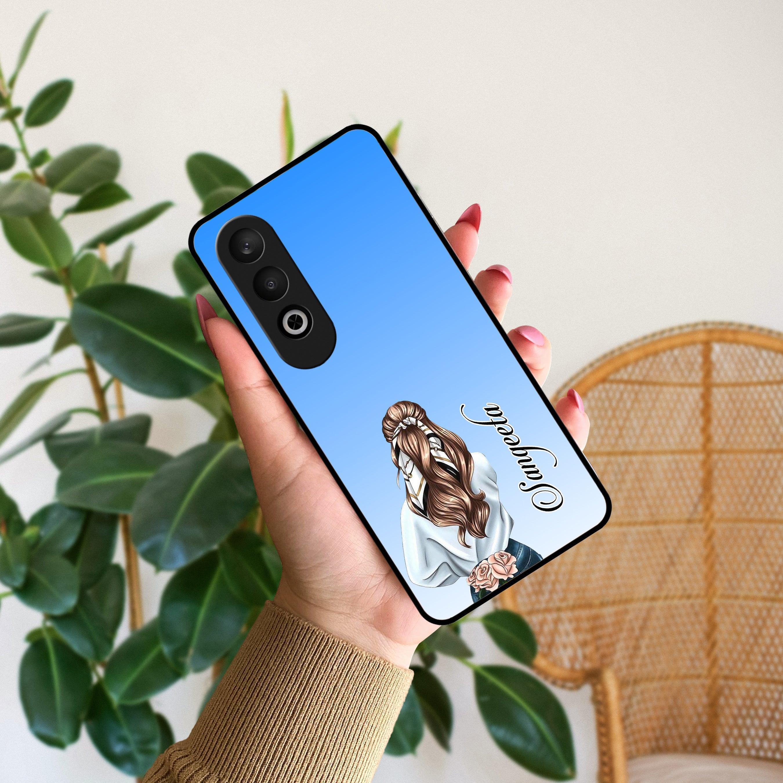 Styles Girl Customize Name Glass Case For OnePlus - ShopOnCliQ