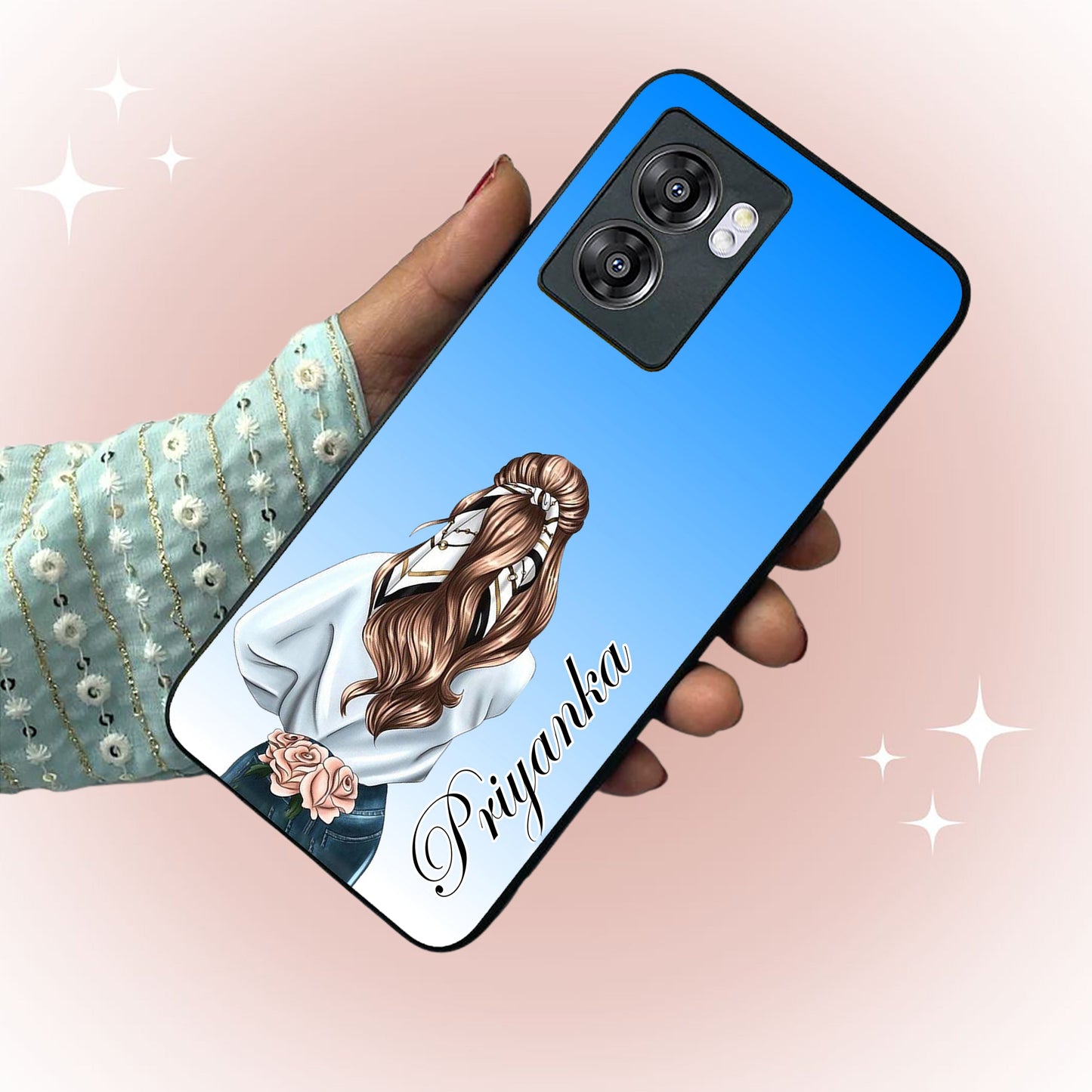 Styles Girl Customize Name Glass Case For Oppo ShopOnCliQ