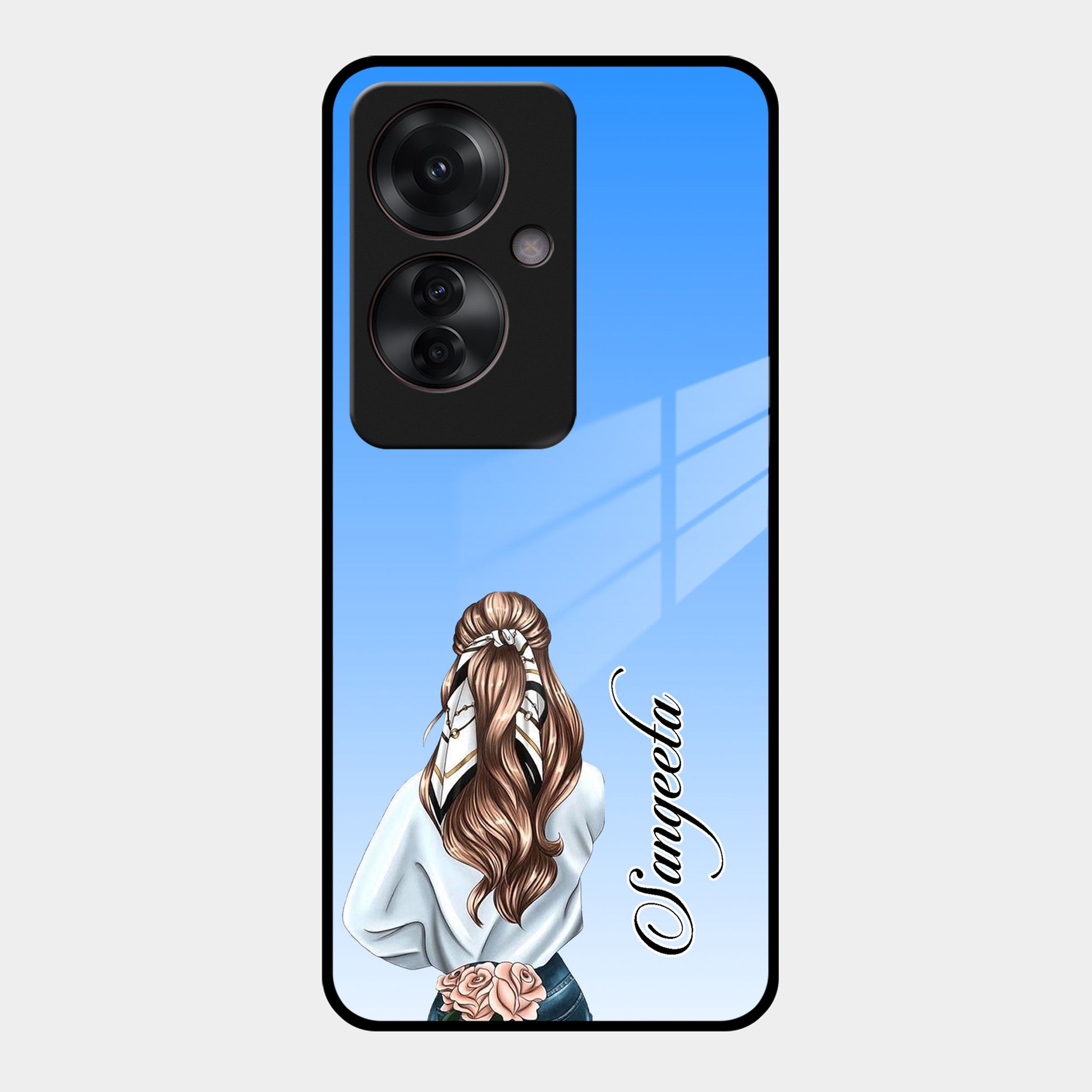 Styles Girl Customize Name Glass Case For Oppo ShopOnCliQ