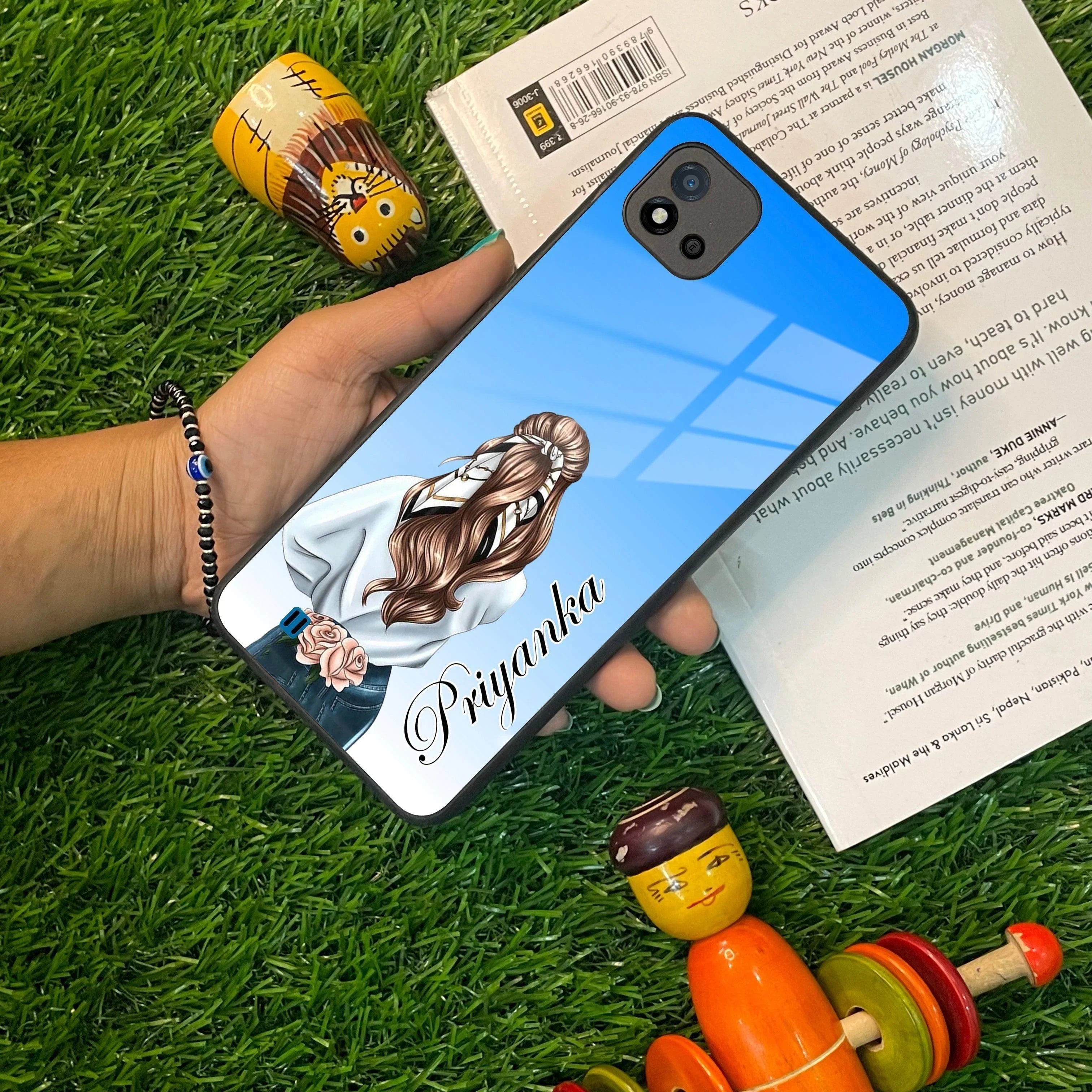 Styles Girl Customize Name Glass Case For Realme/Narzo - ShopOnCliQ