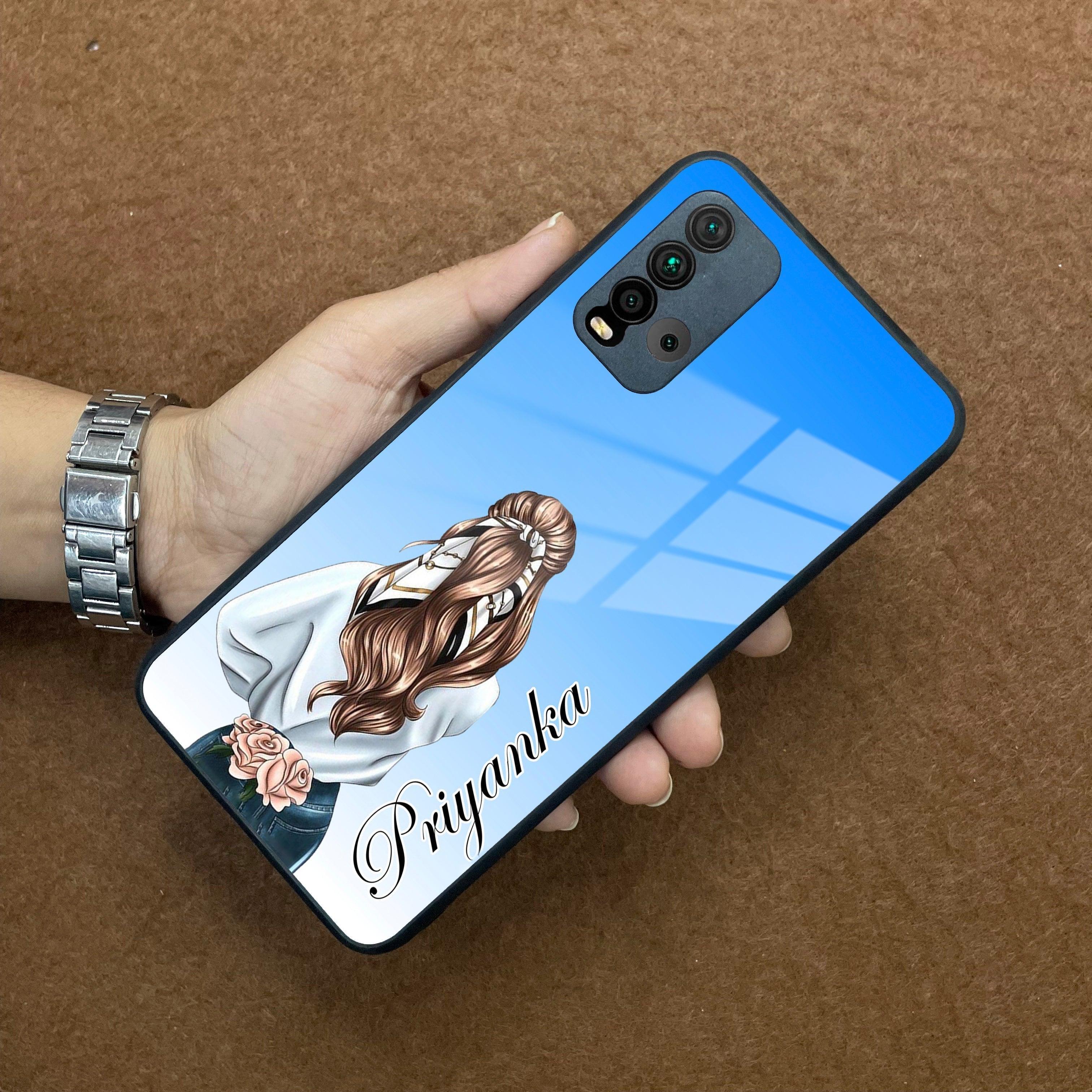 Styles Girl Customize Name Glass Case For Redmi/Xiaomi - ShopOnCliQ